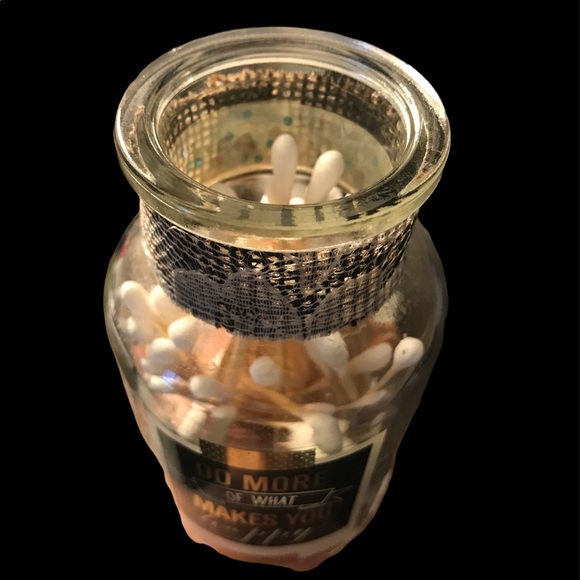 Cute Decorative Jar, Q-Tips not Included - Picture 2 of 3